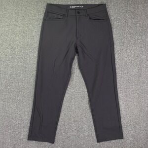 Western Rise Diversion Pant Men 32x28 Classic Fit Stretch Gray Modern